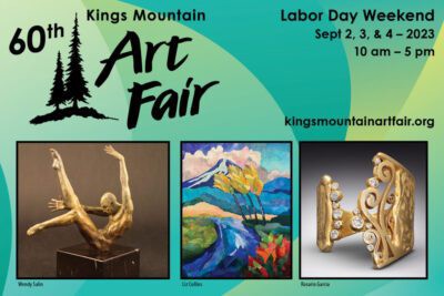 Kings Mountain Art Fair - Labor Day Weekend