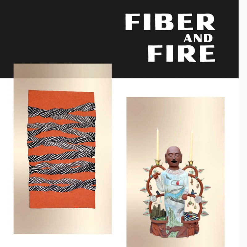 Fiber and Fire Exhibit Sausalito Center for the Arts